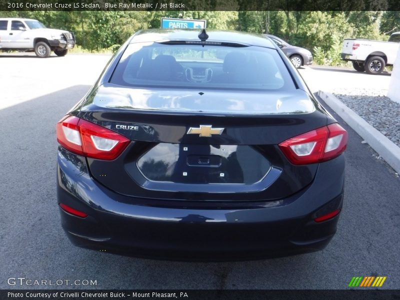 Blue Ray Metallic / Jet Black 2016 Chevrolet Cruze LS Sedan