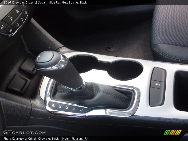 Blue Ray Metallic / Jet Black 2016 Chevrolet Cruze LS Sedan
