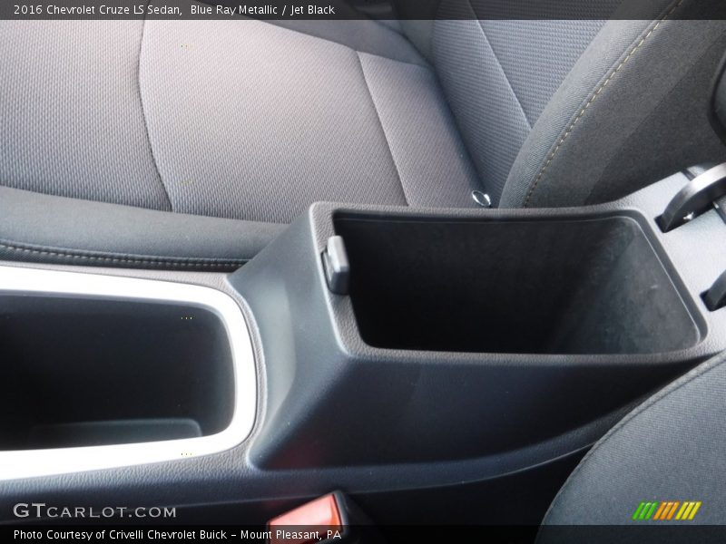 Blue Ray Metallic / Jet Black 2016 Chevrolet Cruze LS Sedan