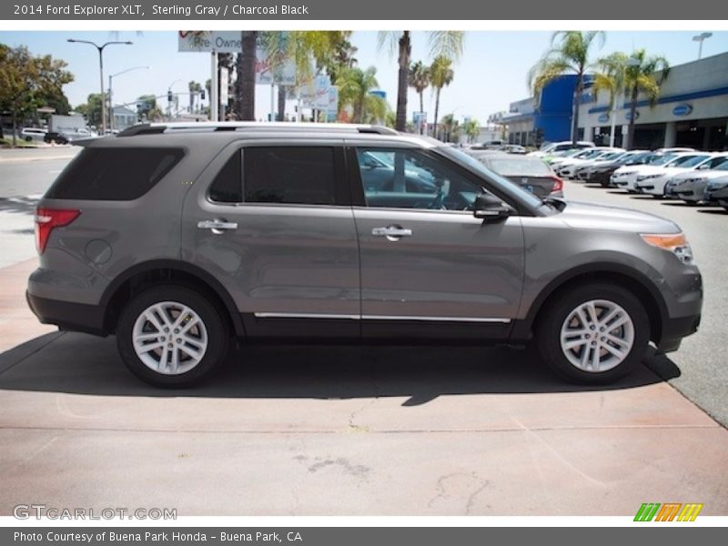 Sterling Gray / Charcoal Black 2014 Ford Explorer XLT