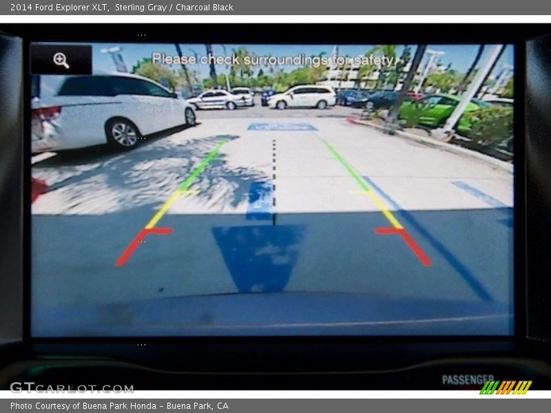 Sterling Gray / Charcoal Black 2014 Ford Explorer XLT