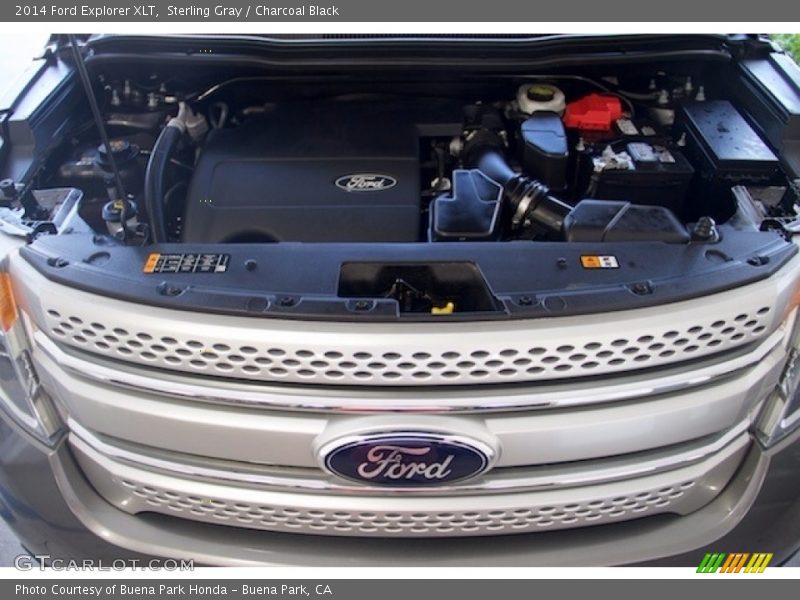 Sterling Gray / Charcoal Black 2014 Ford Explorer XLT