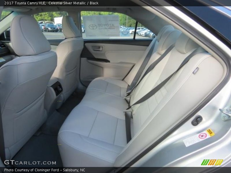 Rear Seat of 2017 Camry XLE