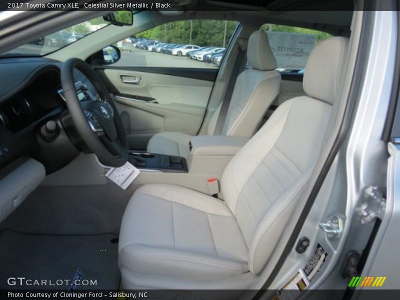 Front Seat of 2017 Camry XLE