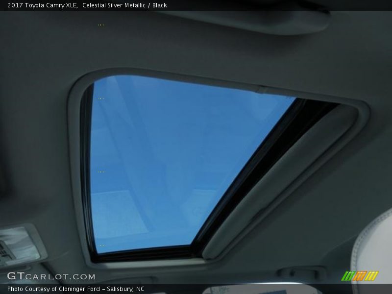 Sunroof of 2017 Camry XLE