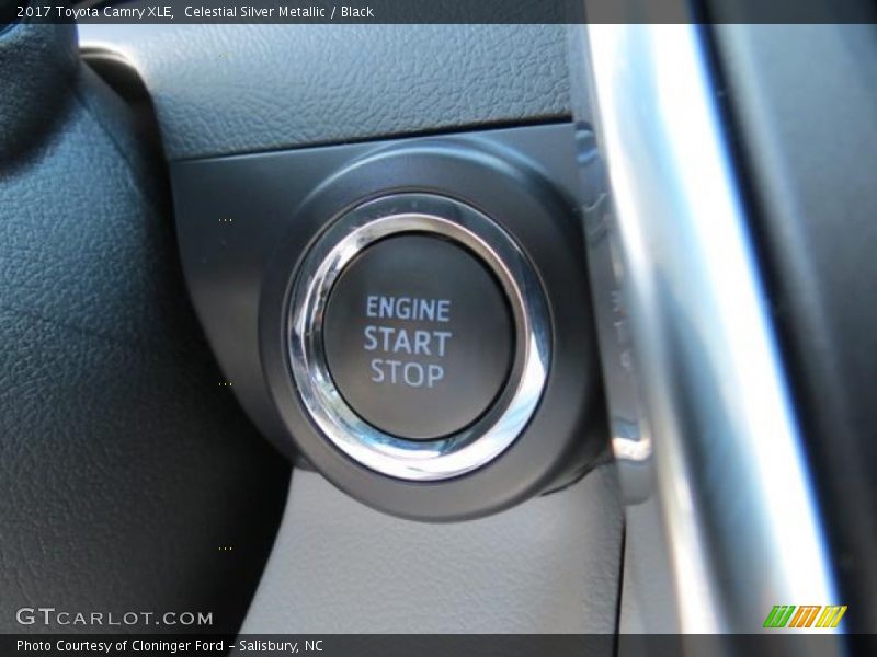 Controls of 2017 Camry XLE