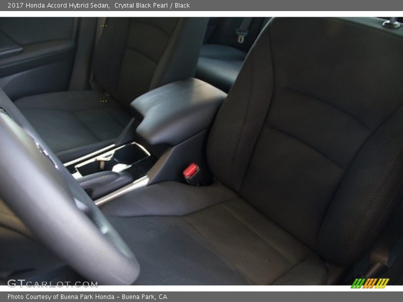 Crystal Black Pearl / Black 2017 Honda Accord Hybrid Sedan
