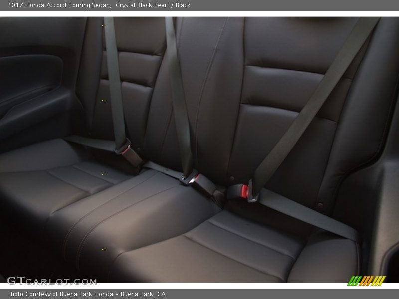 Rear Seat of 2017 Accord Touring Sedan