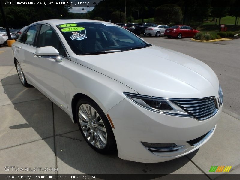 Front 3/4 View of 2015 MKZ AWD