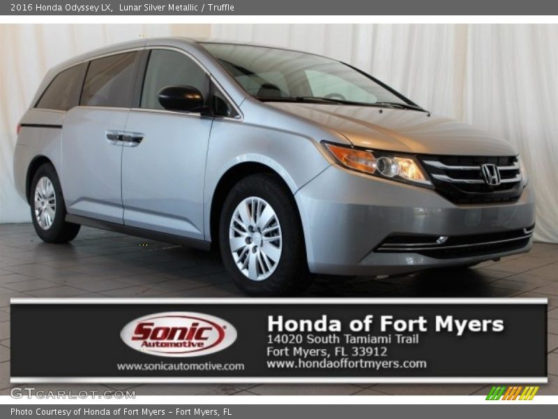 Lunar Silver Metallic / Truffle 2016 Honda Odyssey LX