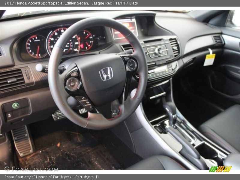  2017 Accord Sport Special Edition Sedan Black Interior