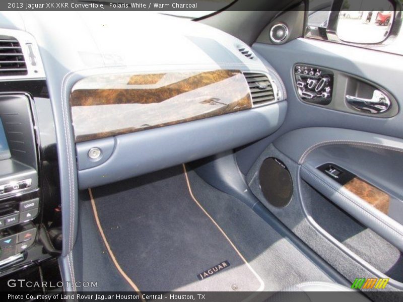 Polaris White / Warm Charcoal 2013 Jaguar XK XKR Convertible