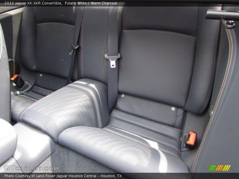 Polaris White / Warm Charcoal 2013 Jaguar XK XKR Convertible