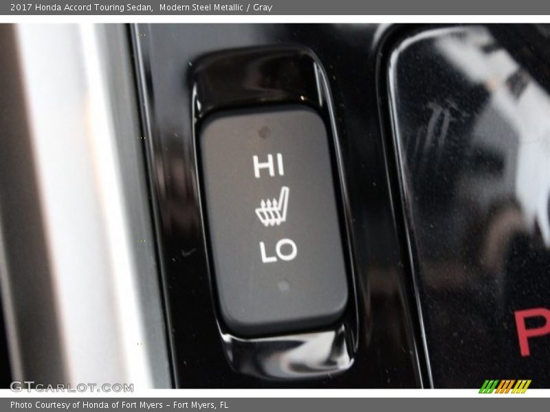 Modern Steel Metallic / Gray 2017 Honda Accord Touring Sedan