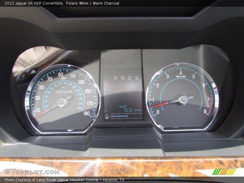 Polaris White / Warm Charcoal 2013 Jaguar XK XKR Convertible