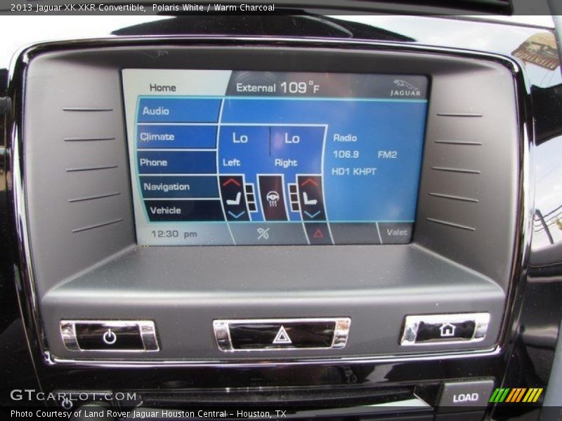 Polaris White / Warm Charcoal 2013 Jaguar XK XKR Convertible