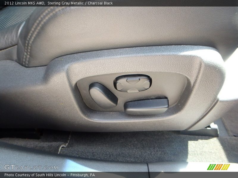 Sterling Gray Metallic / Charcoal Black 2012 Lincoln MKS AWD