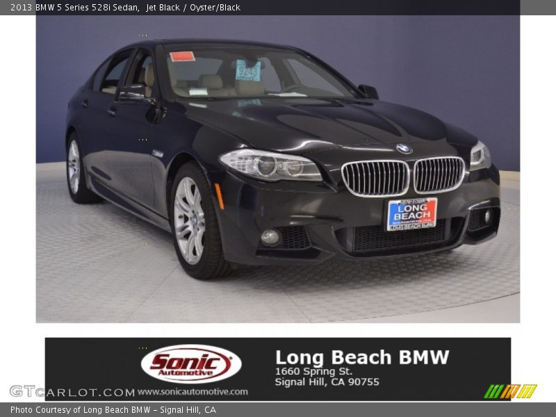 Jet Black / Oyster/Black 2013 BMW 5 Series 528i Sedan