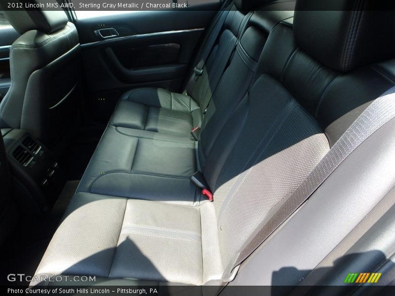Sterling Gray Metallic / Charcoal Black 2012 Lincoln MKS AWD