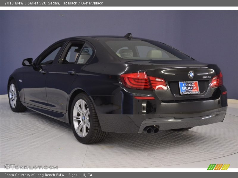Jet Black / Oyster/Black 2013 BMW 5 Series 528i Sedan