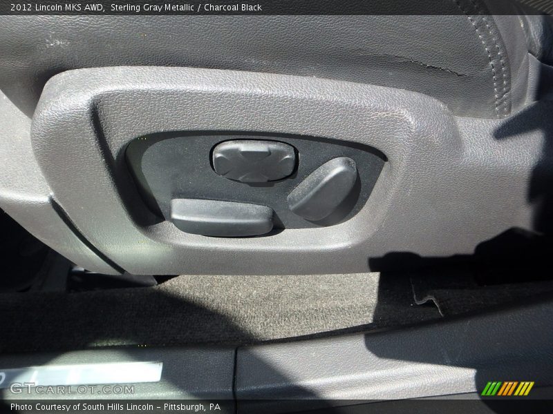 Sterling Gray Metallic / Charcoal Black 2012 Lincoln MKS AWD