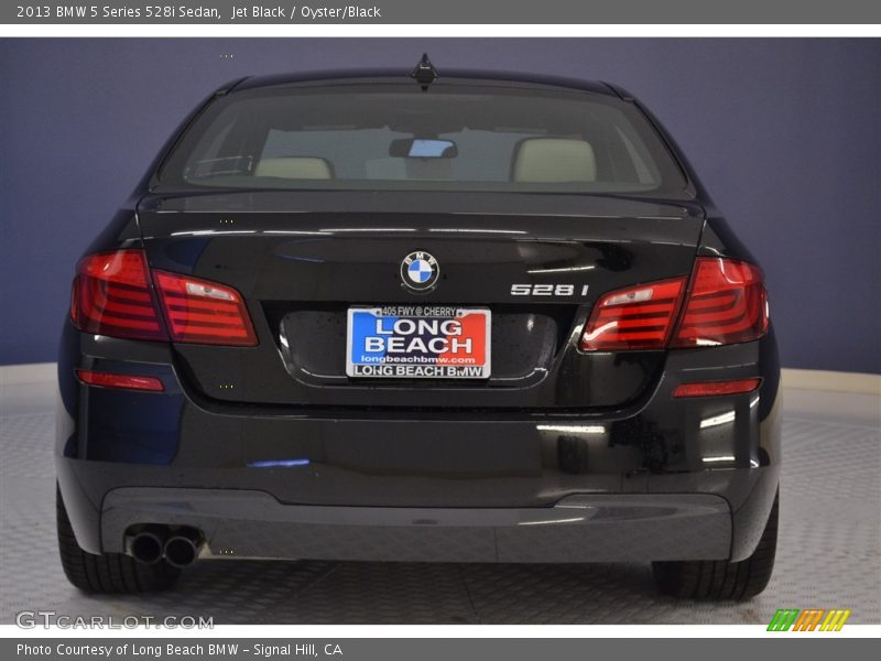 Jet Black / Oyster/Black 2013 BMW 5 Series 528i Sedan