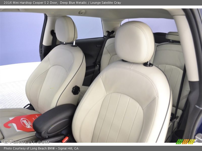 Deep Blue Metallic / Lounge Satellite Gray 2016 Mini Hardtop Cooper S 2 Door