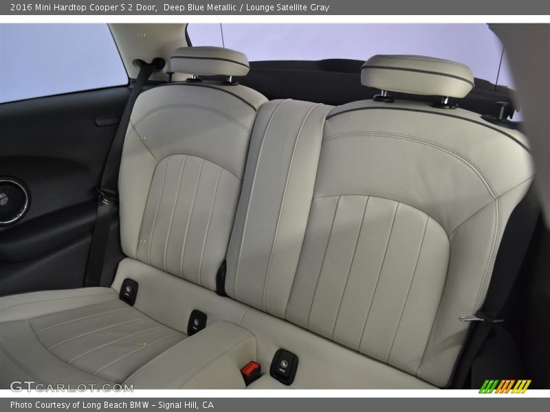 Deep Blue Metallic / Lounge Satellite Gray 2016 Mini Hardtop Cooper S 2 Door