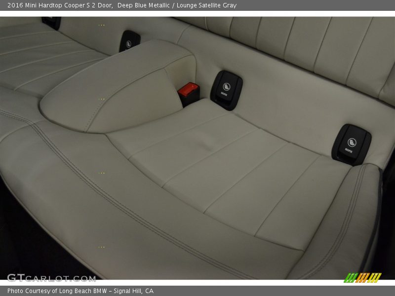 Deep Blue Metallic / Lounge Satellite Gray 2016 Mini Hardtop Cooper S 2 Door