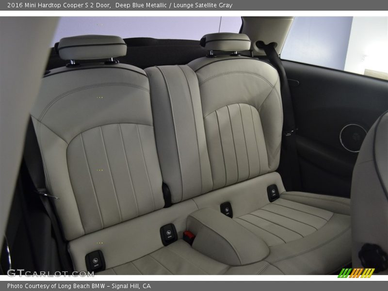 Deep Blue Metallic / Lounge Satellite Gray 2016 Mini Hardtop Cooper S 2 Door