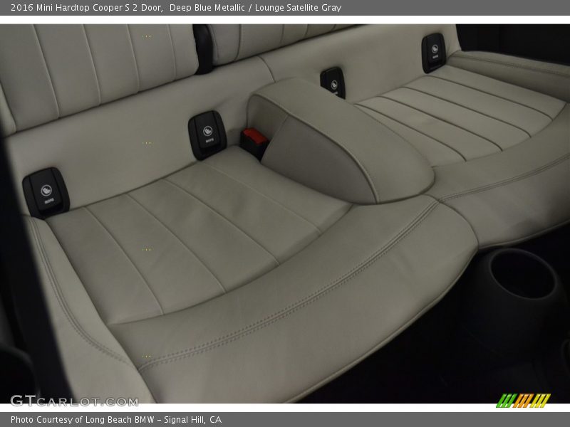 Deep Blue Metallic / Lounge Satellite Gray 2016 Mini Hardtop Cooper S 2 Door