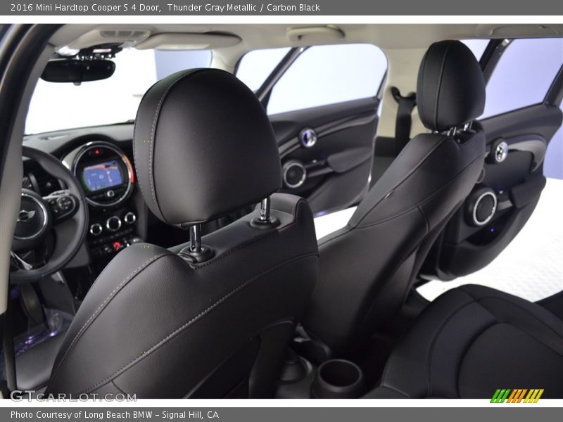 Thunder Gray Metallic / Carbon Black 2016 Mini Hardtop Cooper S 4 Door