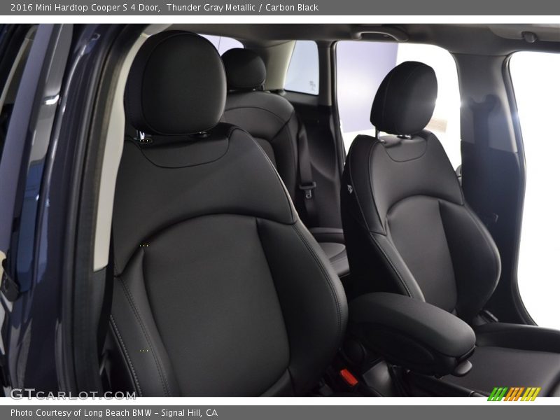 Thunder Gray Metallic / Carbon Black 2016 Mini Hardtop Cooper S 4 Door