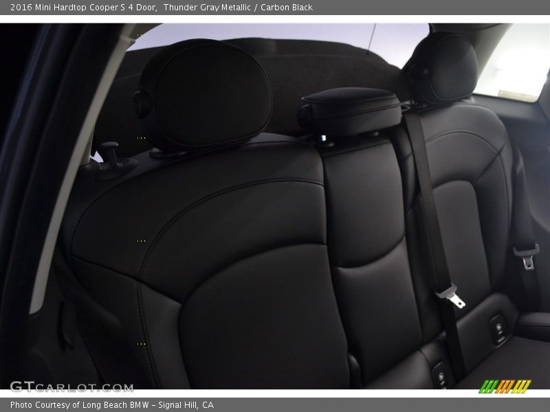 Thunder Gray Metallic / Carbon Black 2016 Mini Hardtop Cooper S 4 Door