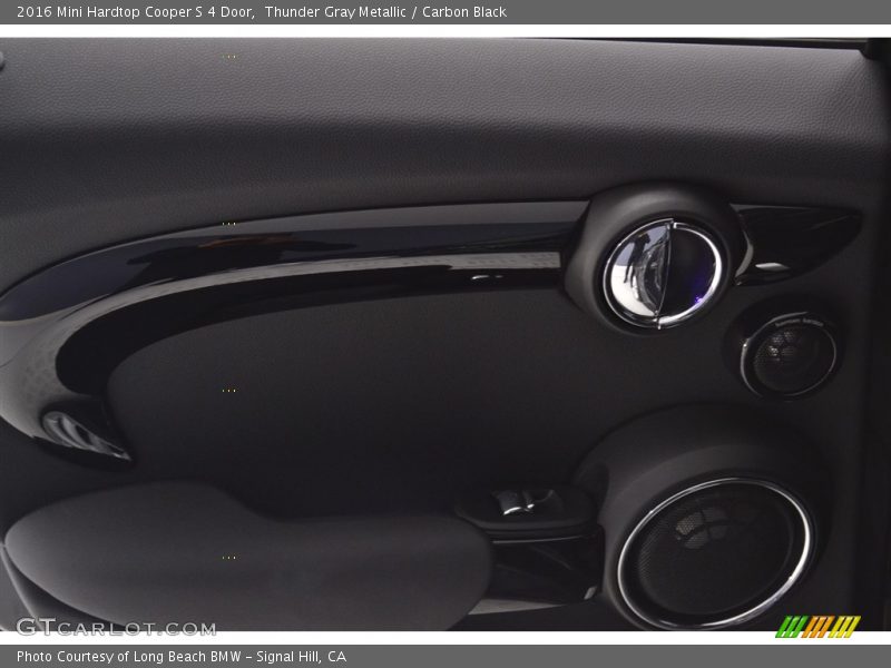 Thunder Gray Metallic / Carbon Black 2016 Mini Hardtop Cooper S 4 Door