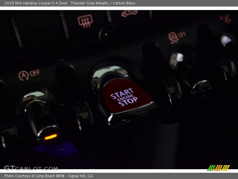 Thunder Gray Metallic / Carbon Black 2016 Mini Hardtop Cooper S 4 Door