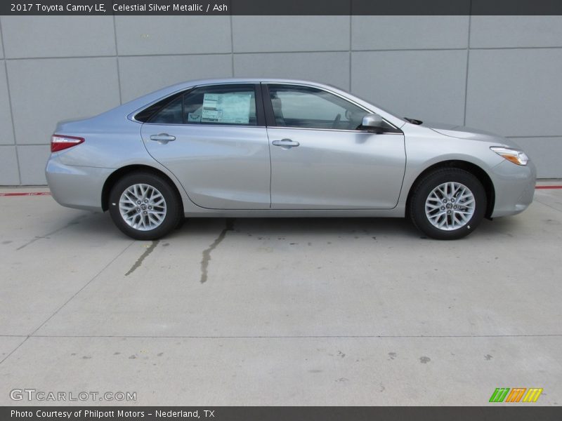 Celestial Silver Metallic / Ash 2017 Toyota Camry LE
