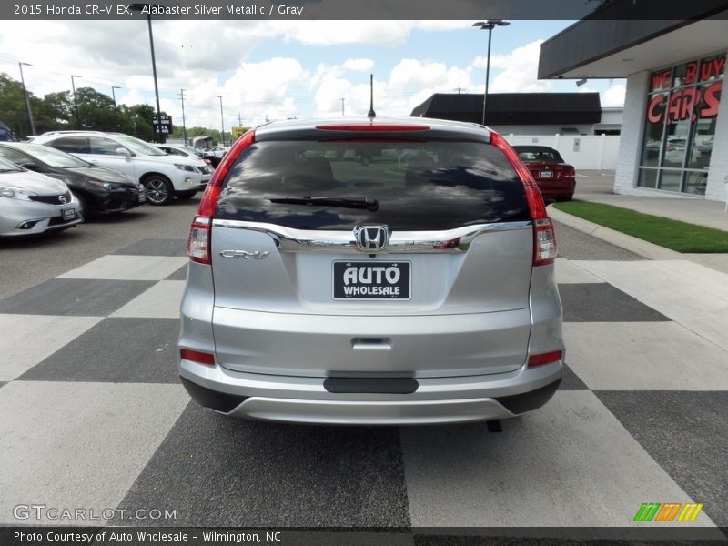 Alabaster Silver Metallic / Gray 2015 Honda CR-V EX