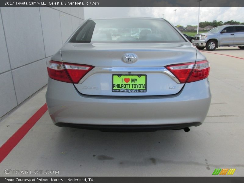Celestial Silver Metallic / Ash 2017 Toyota Camry LE