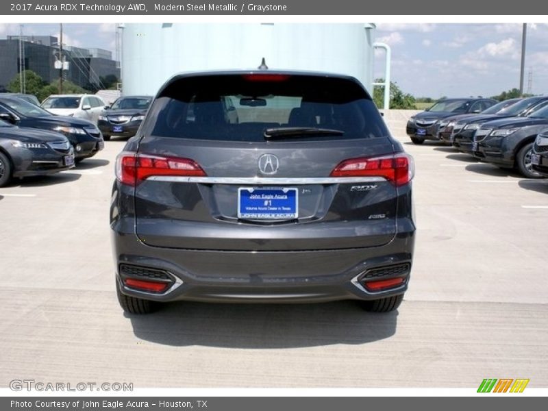 Modern Steel Metallic / Graystone 2017 Acura RDX Technology AWD