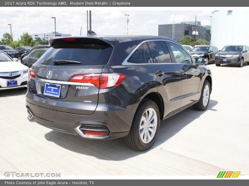 Modern Steel Metallic / Graystone 2017 Acura RDX Technology AWD