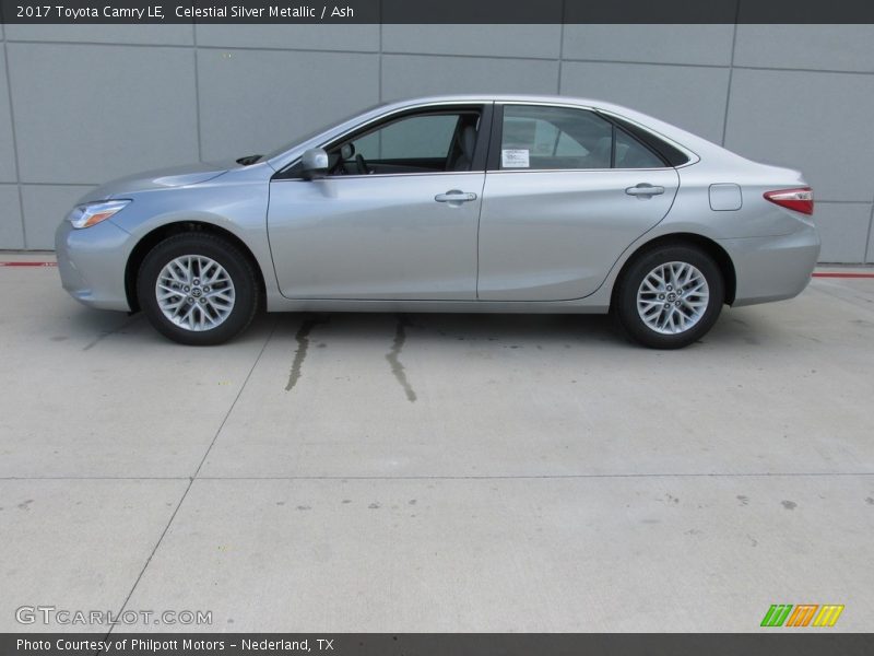 Celestial Silver Metallic / Ash 2017 Toyota Camry LE