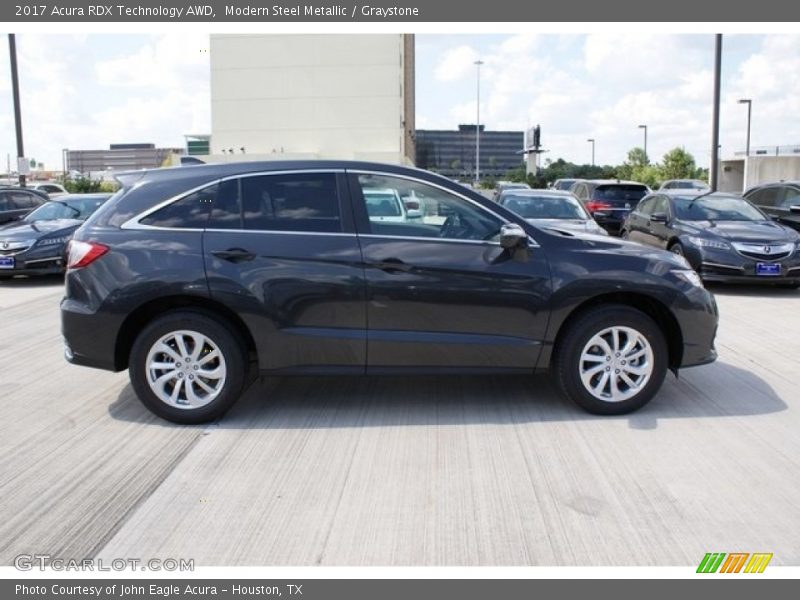 Modern Steel Metallic / Graystone 2017 Acura RDX Technology AWD