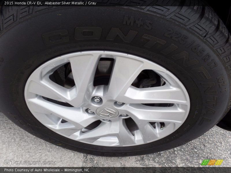 Alabaster Silver Metallic / Gray 2015 Honda CR-V EX