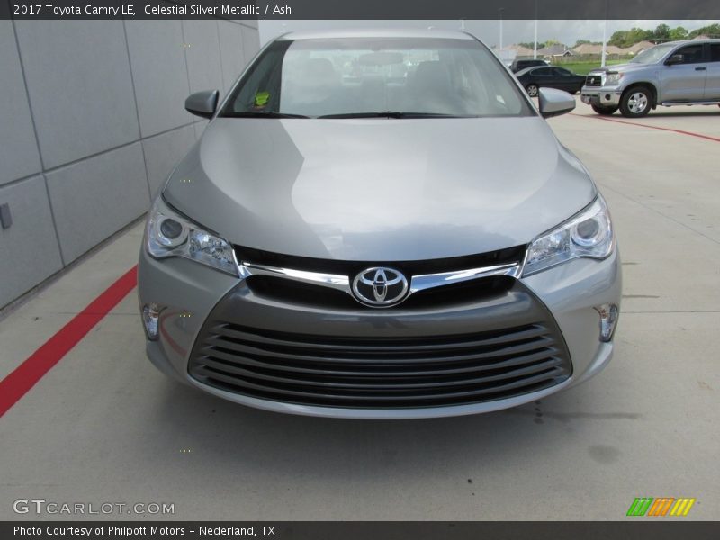 Celestial Silver Metallic / Ash 2017 Toyota Camry LE