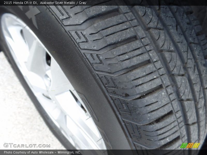 Alabaster Silver Metallic / Gray 2015 Honda CR-V EX