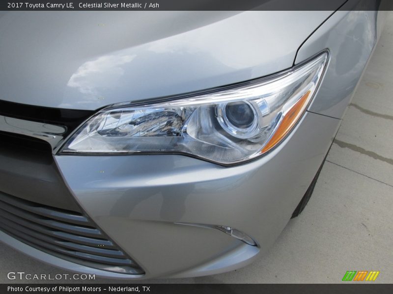 Celestial Silver Metallic / Ash 2017 Toyota Camry LE