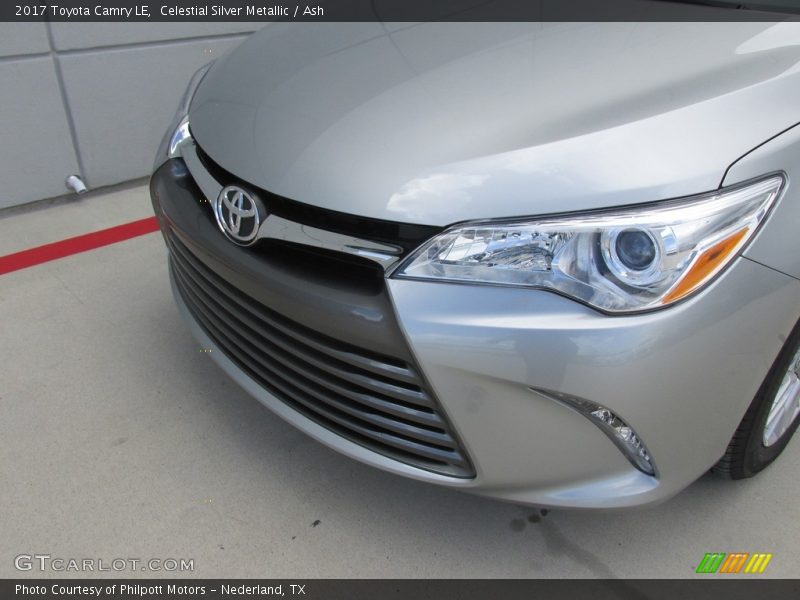 Celestial Silver Metallic / Ash 2017 Toyota Camry LE