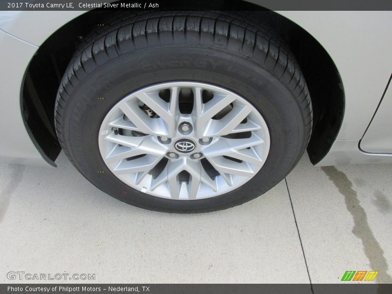 Celestial Silver Metallic / Ash 2017 Toyota Camry LE