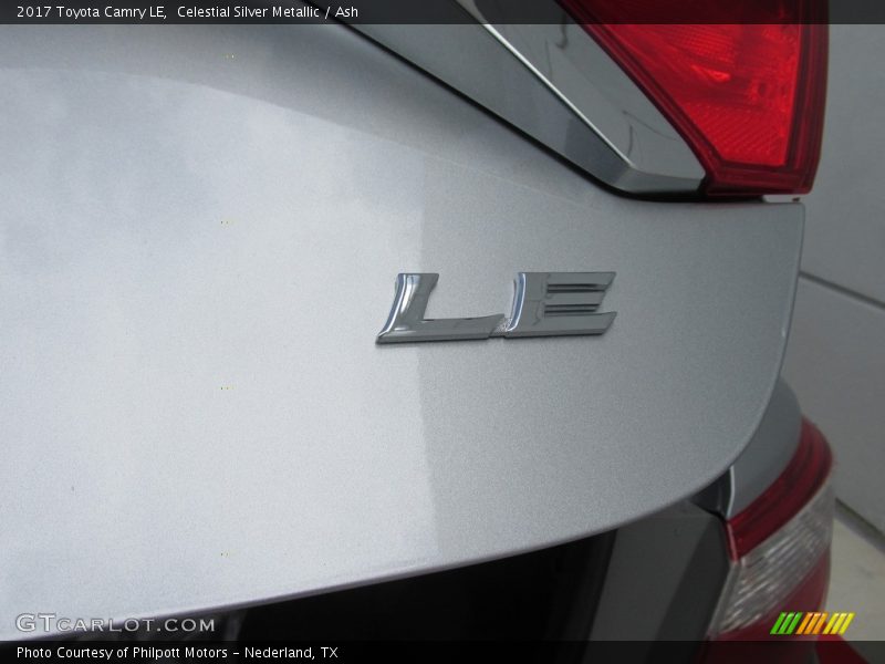 Celestial Silver Metallic / Ash 2017 Toyota Camry LE